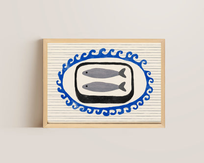 Tinned Sardines Print