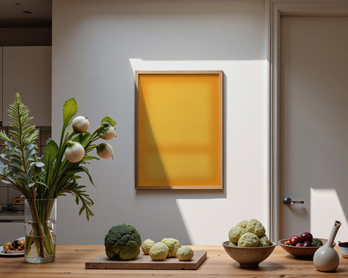 Sunlight Gradient Abstract Wall Art Print