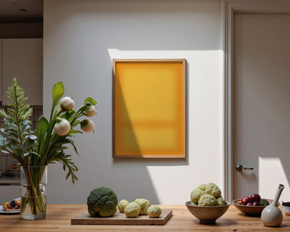 Sunlight Gradient Abstract Wall Art Print