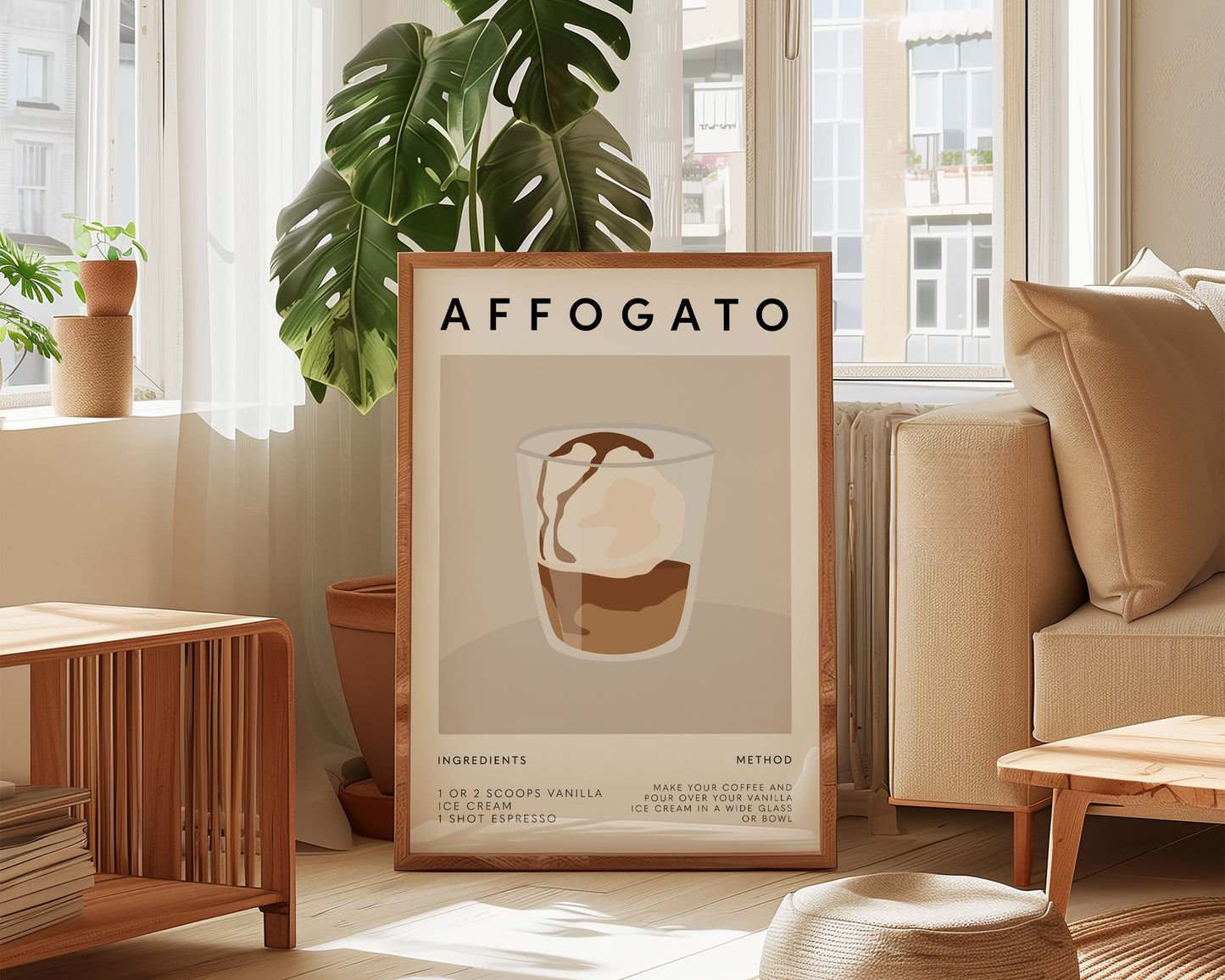 Affogato Coffee Recipe Print