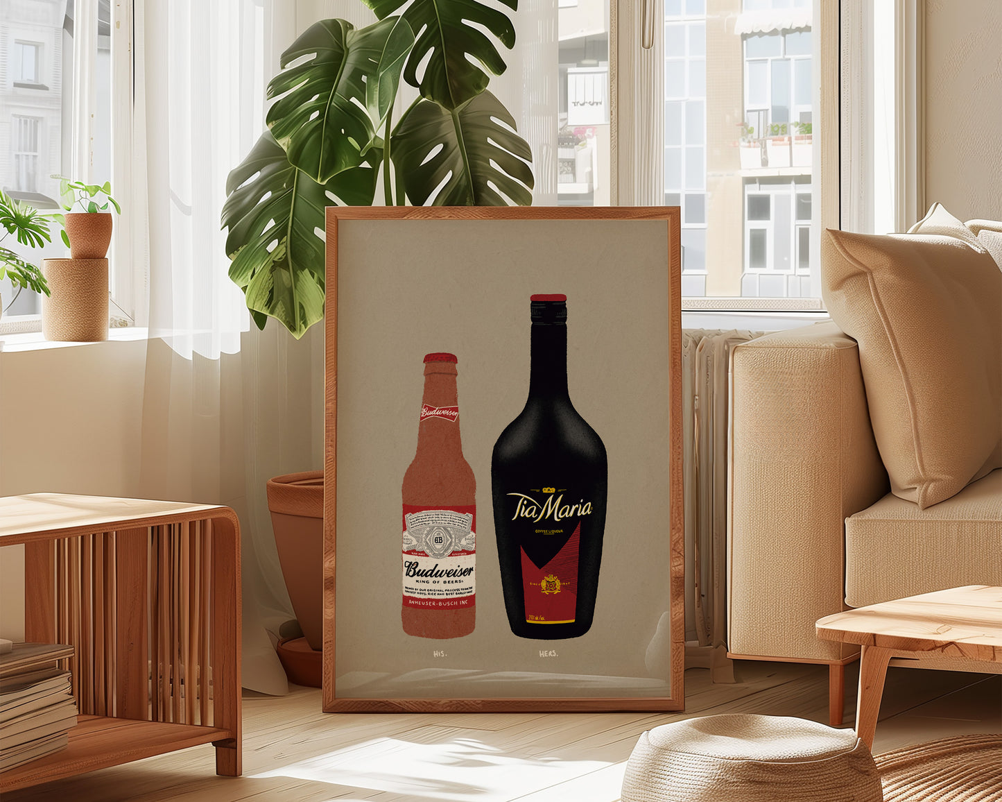 Budweiser & Tia Maria Print