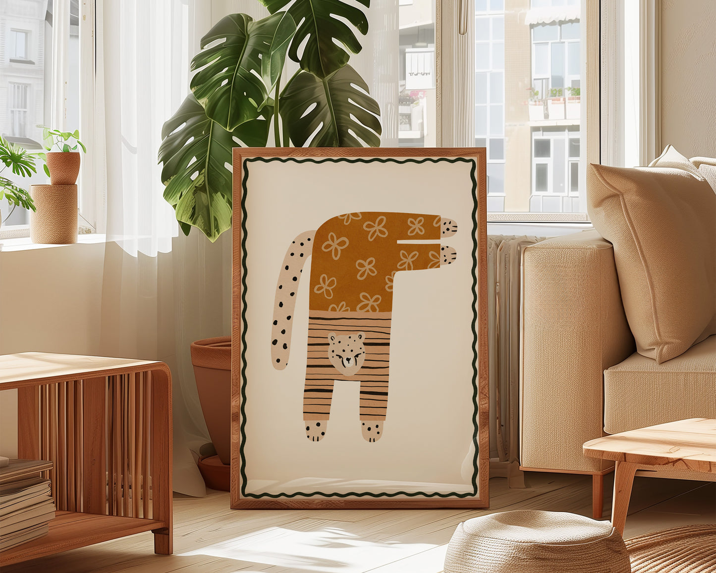 Chilling Cheetah Print
