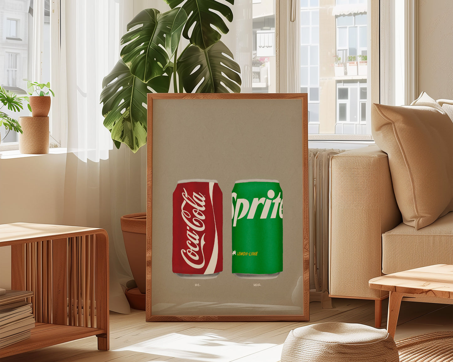 Coke & Sprite Print