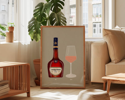 Courvoisier & Rose Print