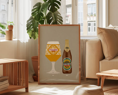 Cruzcampo & Magners Print