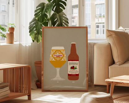 Cruzcampo & Rekorderlig Print