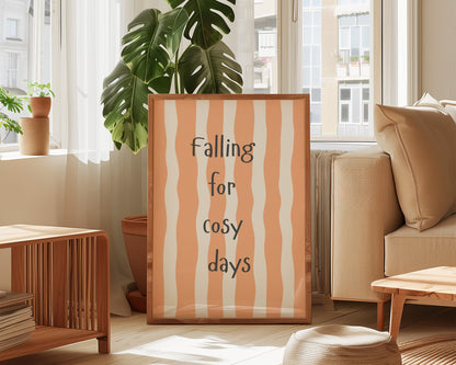 Falling For Cosy Days Print