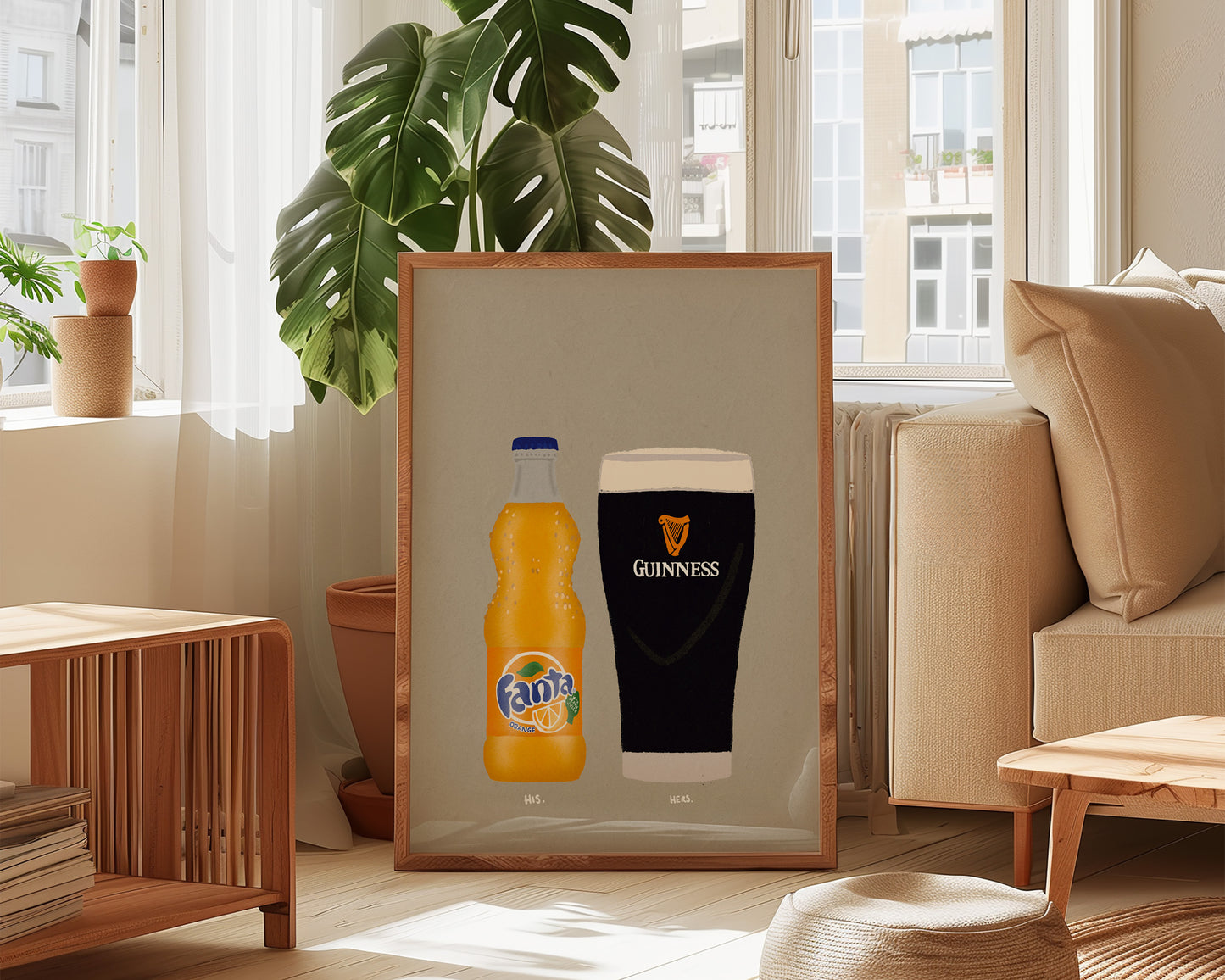 Fanta Orange & Guinness Print