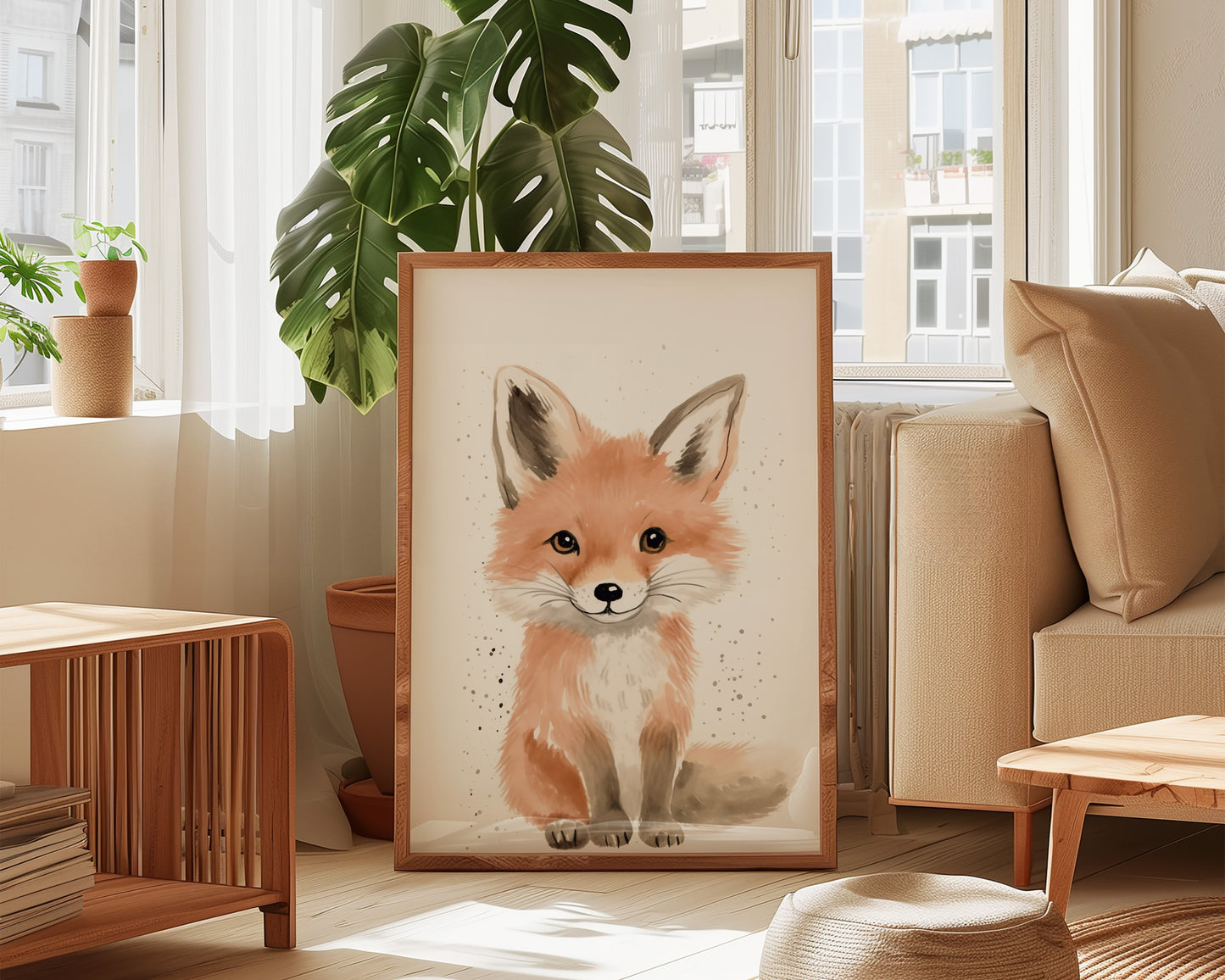 Baby Fox Print