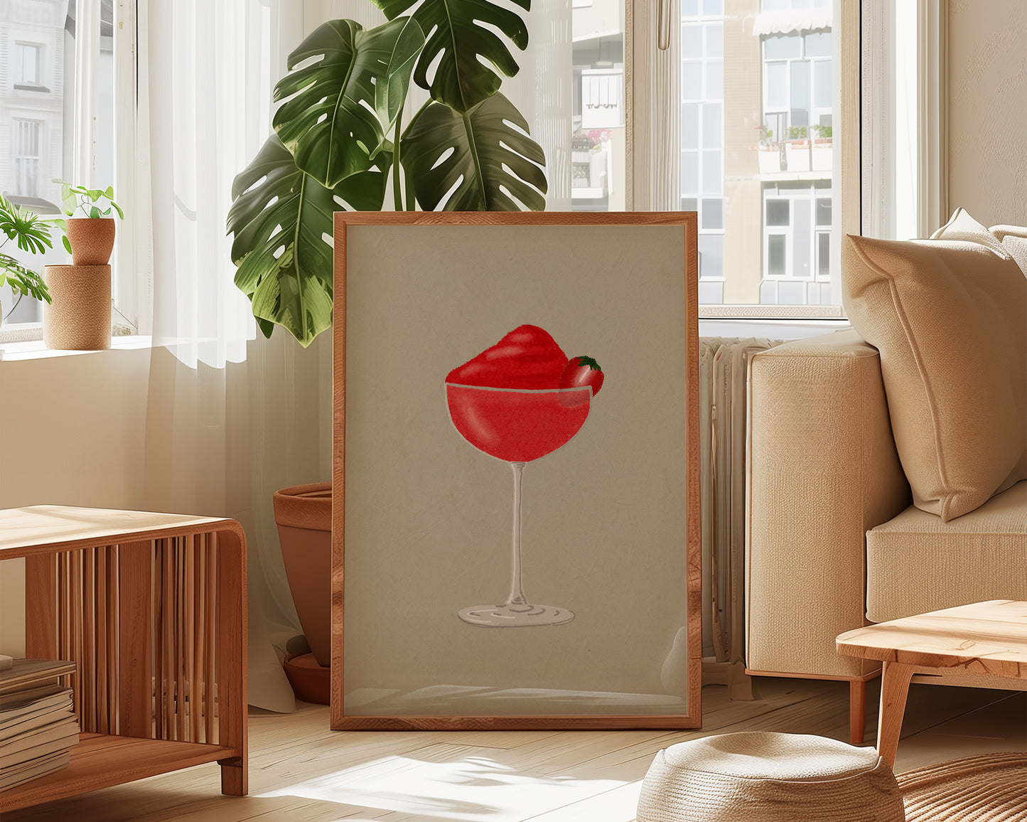 Frozen Strawberry Daiquiri Print