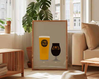 Gower Ale & Vault City Print