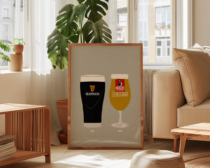 Guinness & Madri Print
