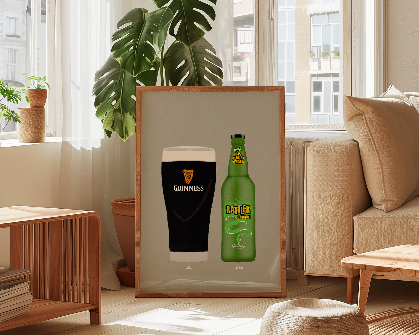 Guinness & Rattler Print