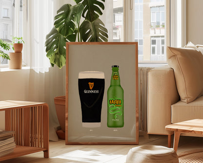 Guinness & Rattler Print