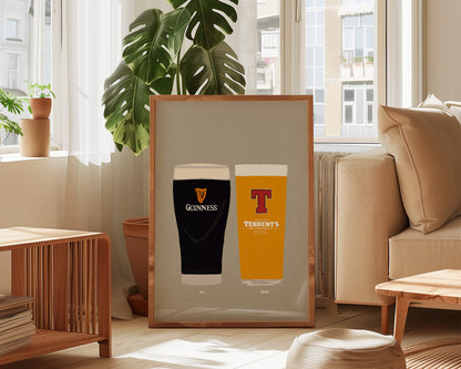Guinness & Tennent's Print