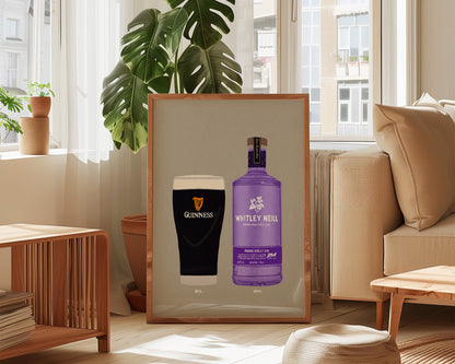 Guinness & Whitley Neil PV Gin Print