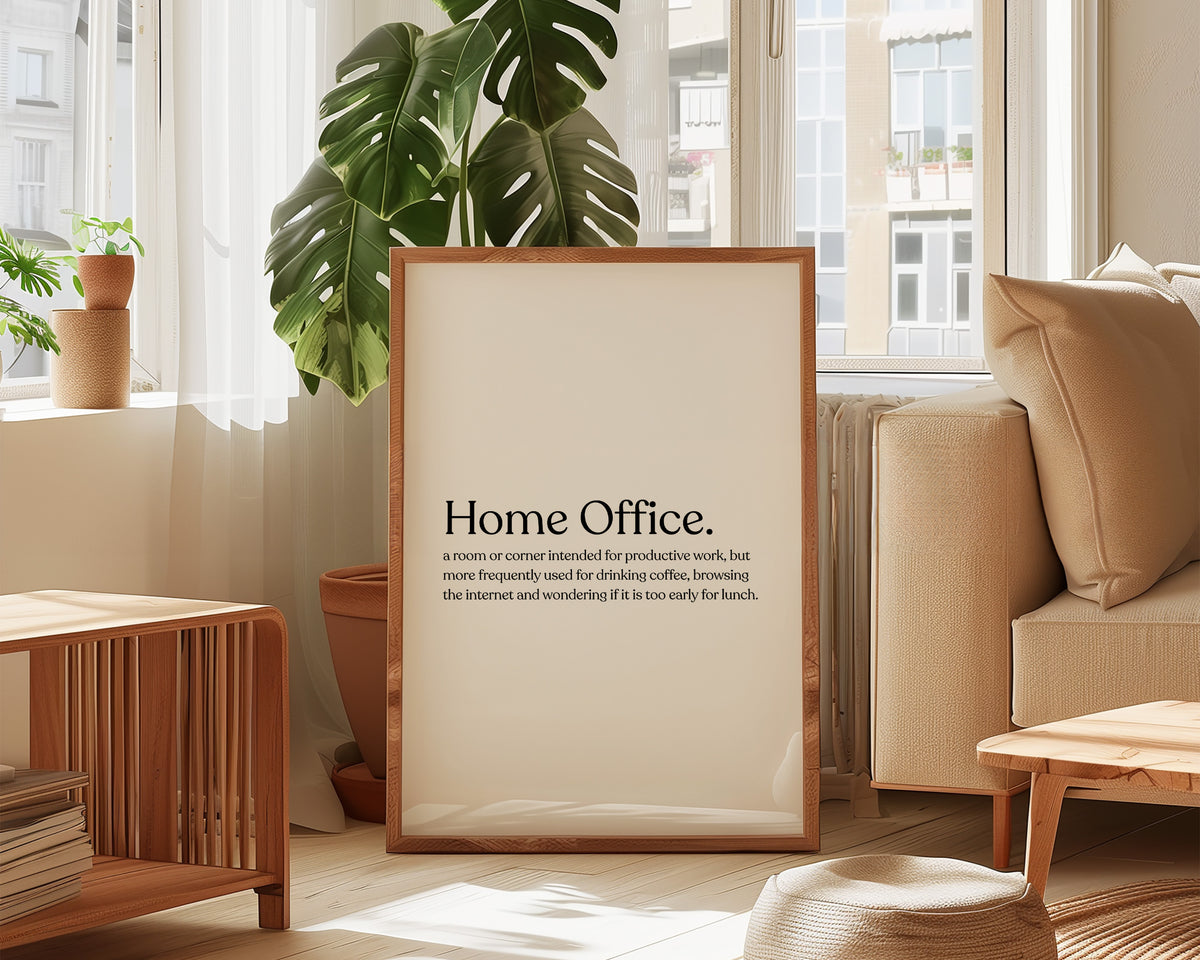 Home Office Definition Print