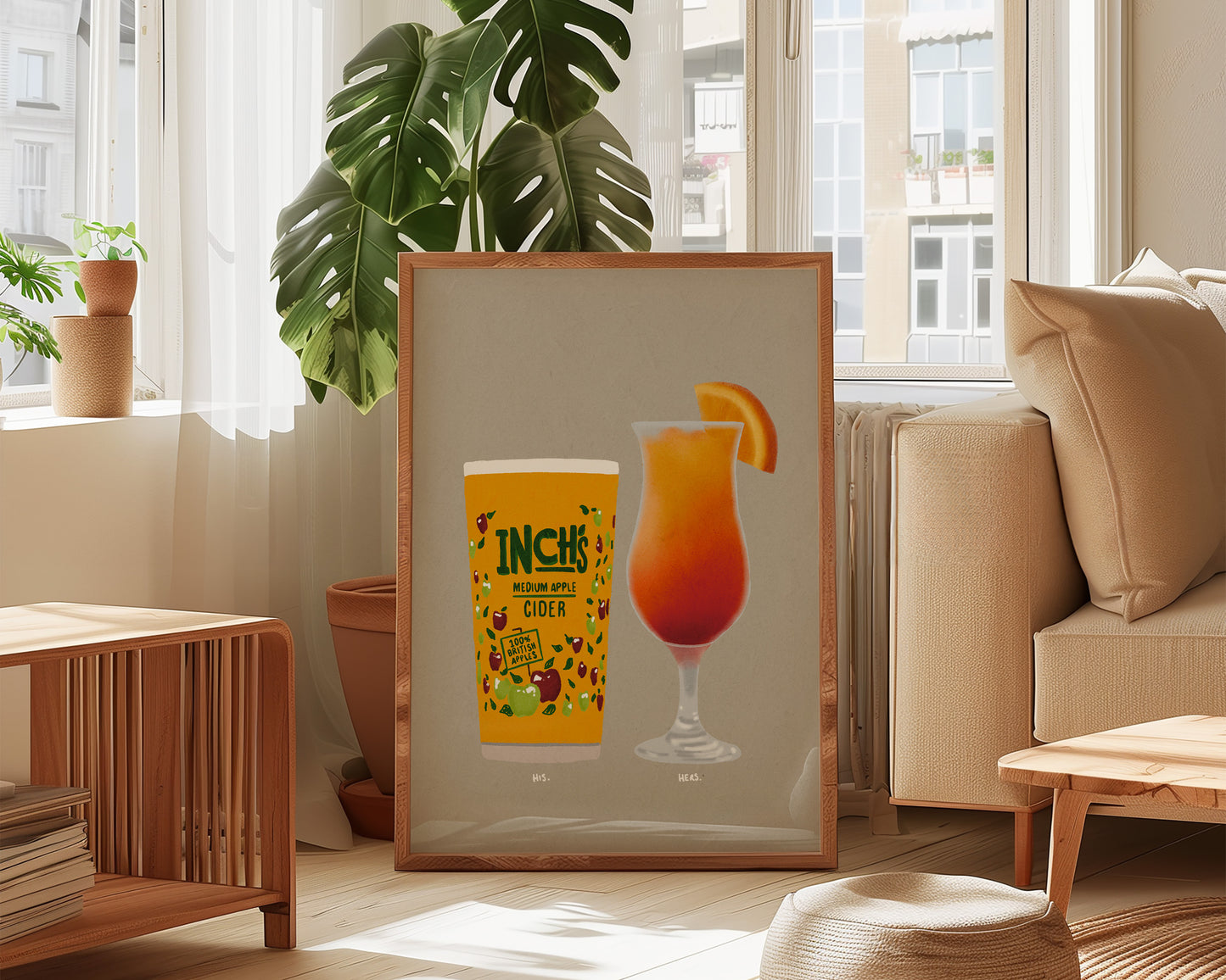 Inch's & Sex On The Beach Print