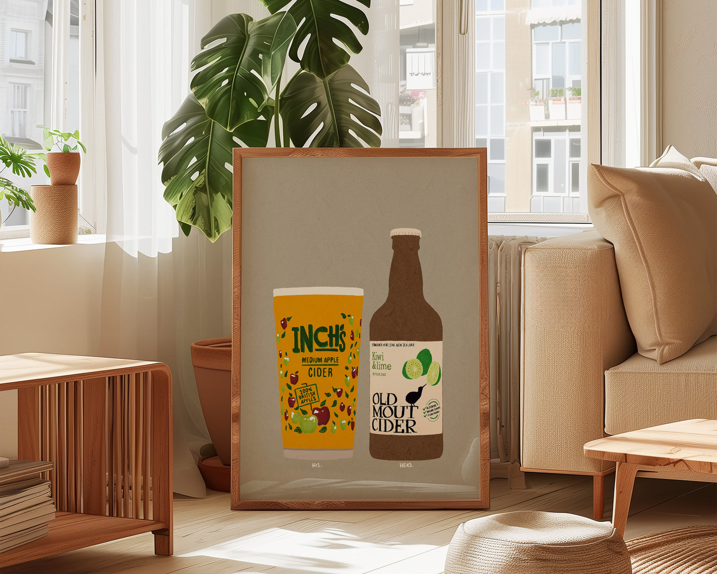 Inch's & Old Mout Kiwi & Lime Print