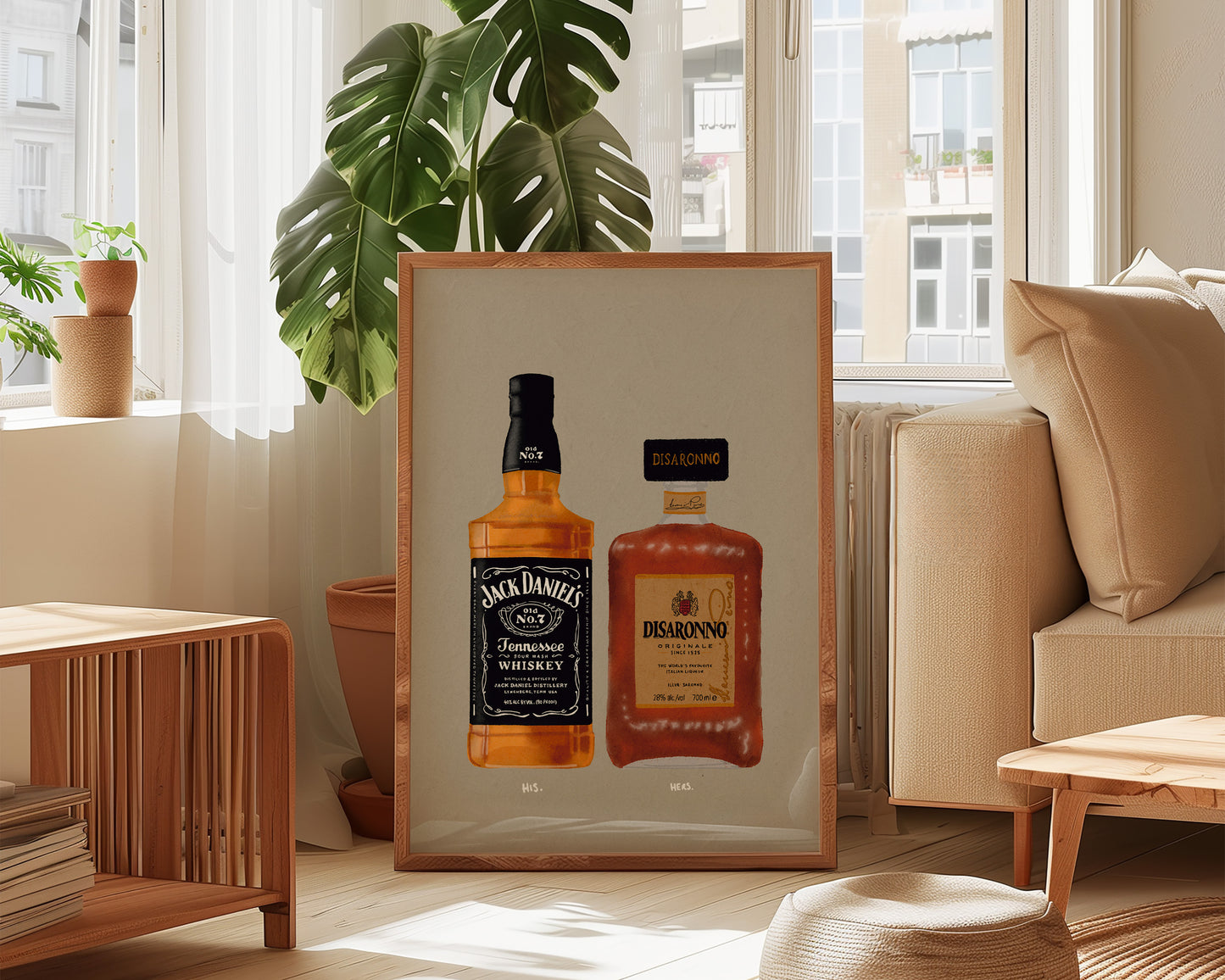 Jack Daniel's & Disaronno Print