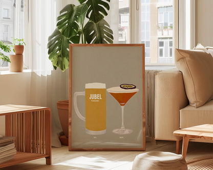 Jubel & Pornstar Martini Print