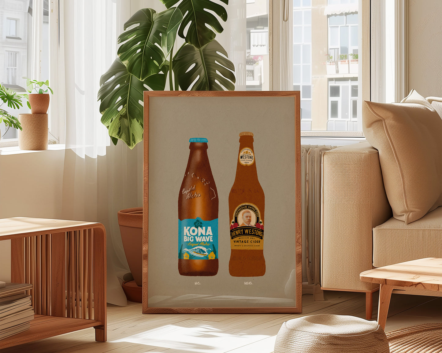 Kona Big Wave & Henry Westons Print