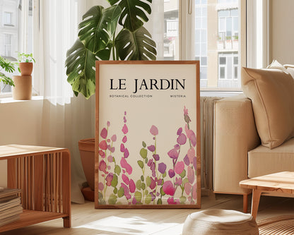 Le Jardin Wisteria Print
