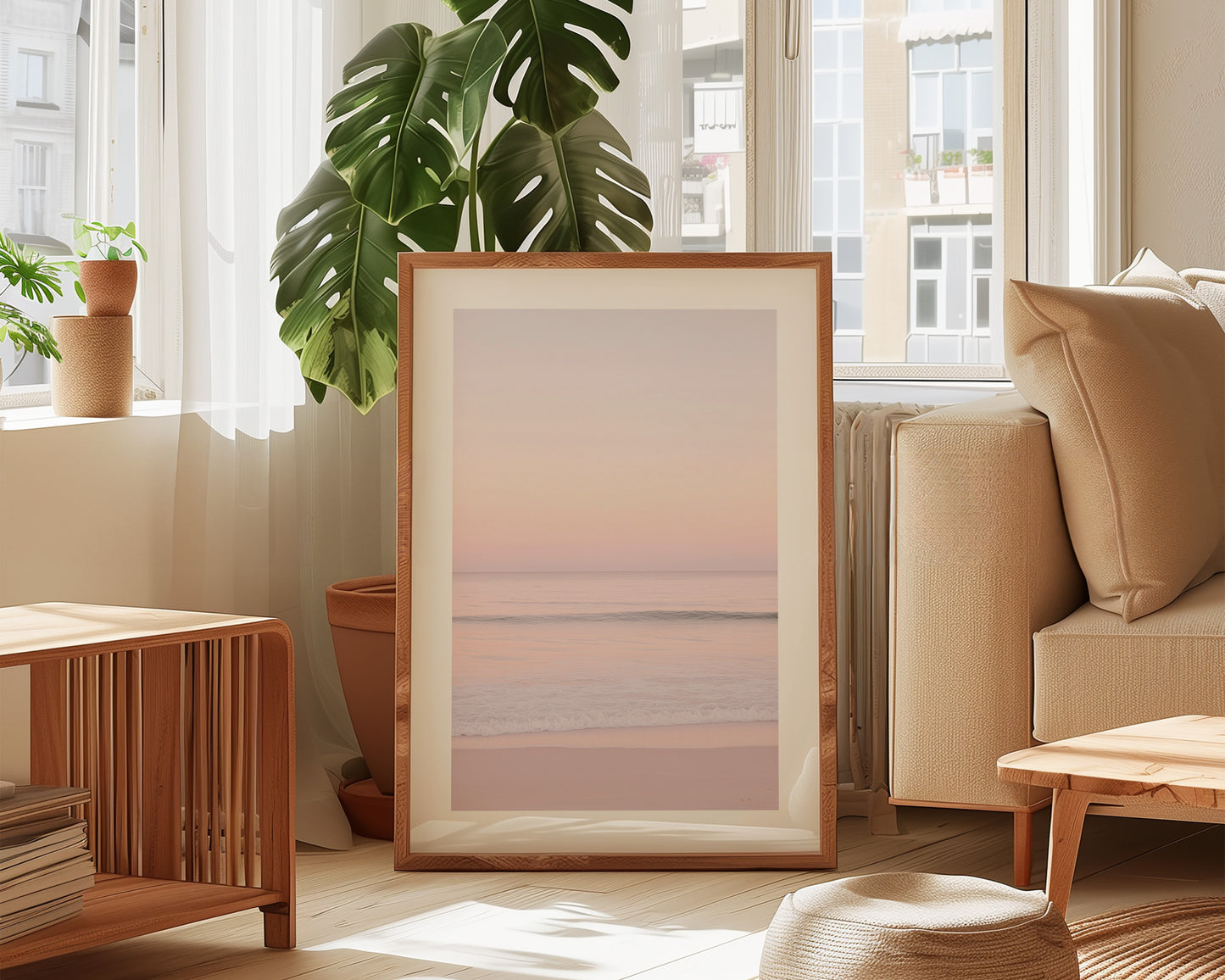 Lilac Sunset Print