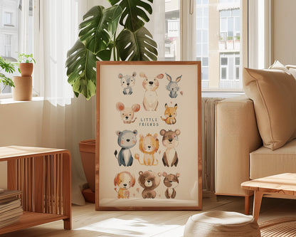 Little Friends Print