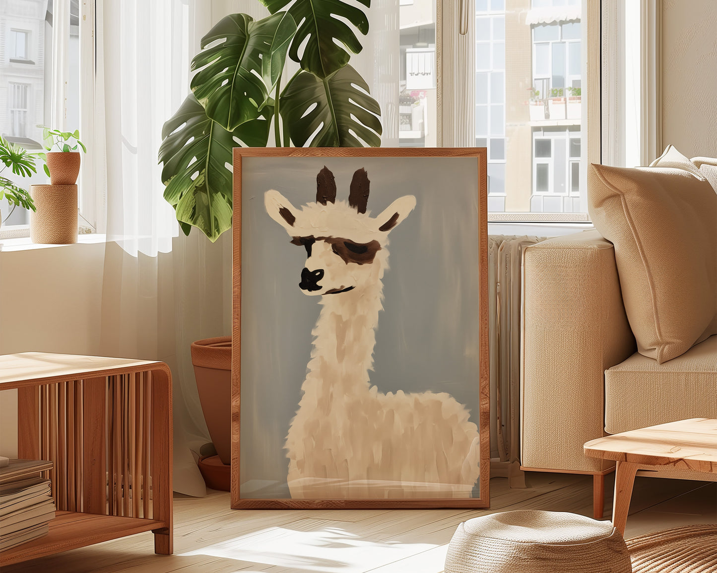 Cool Llama Print