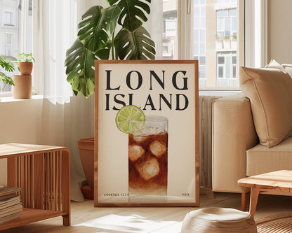 Long Island Cocktail Print