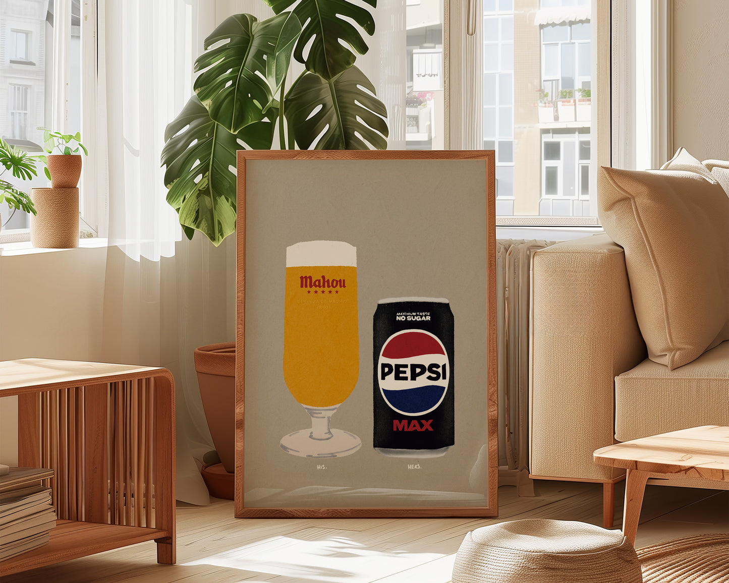 Mahou & Pepsi Max Print
