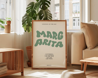 Margarita Recipe Print