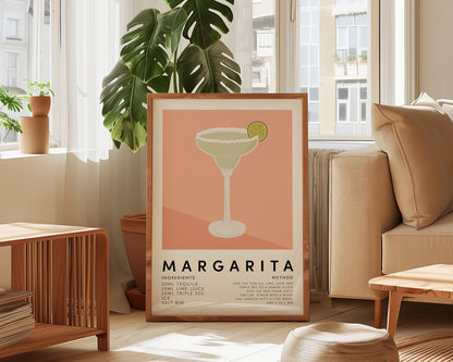 Margarita Cocktail Print