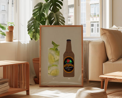 Mojito & Strawberry Lime Kopparberg Print