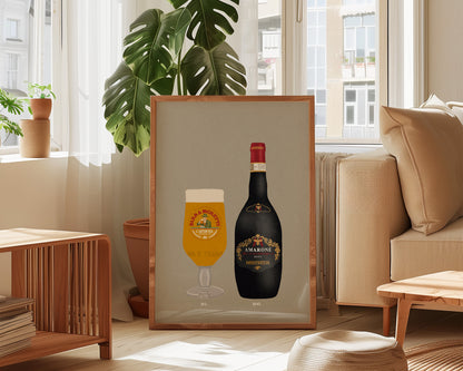 Moretti & Amarone Print