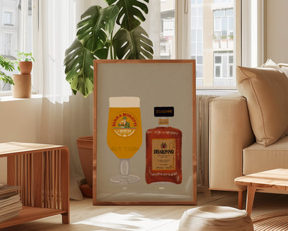 Moretti & Disaronno Print