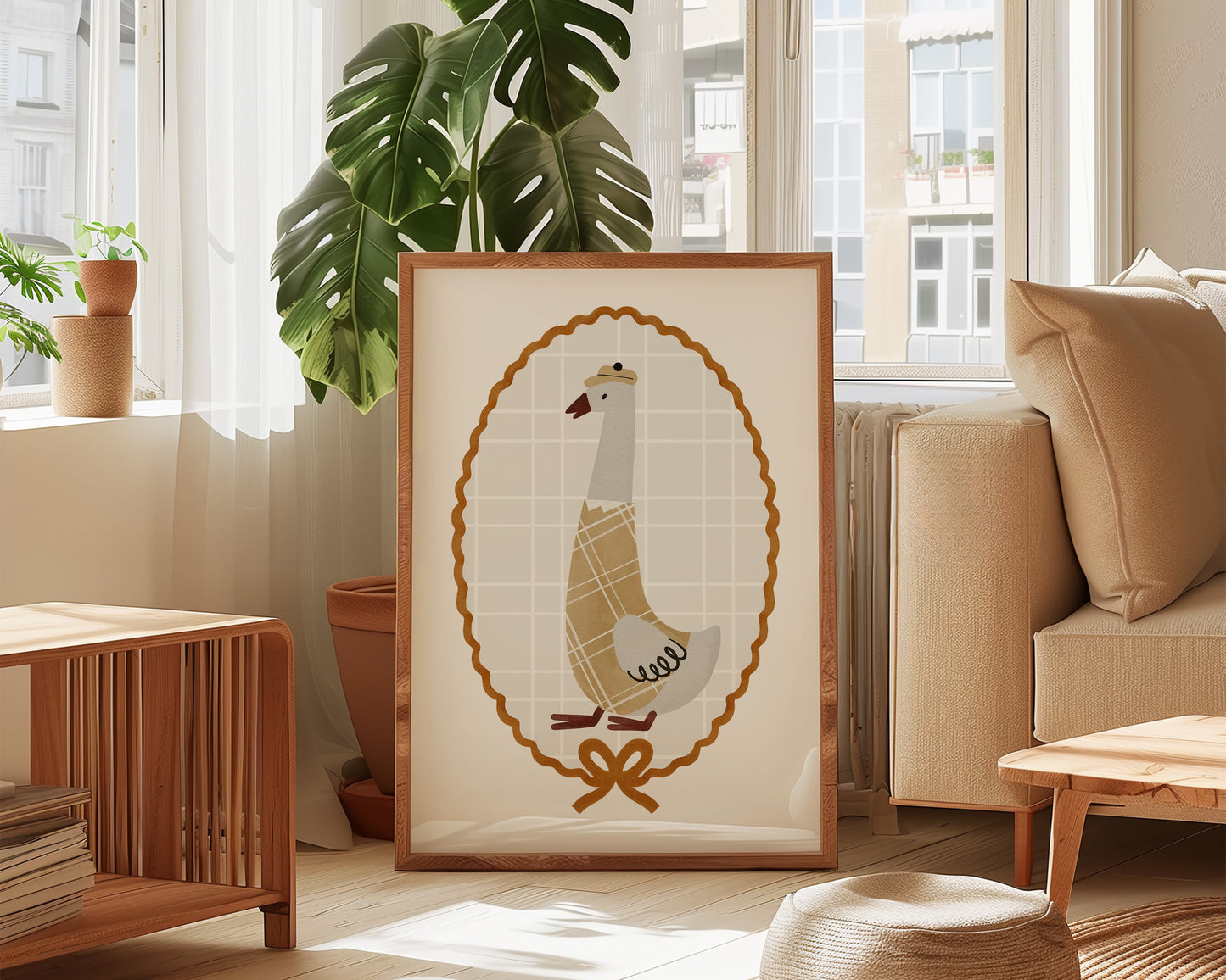 Mr Goose Print