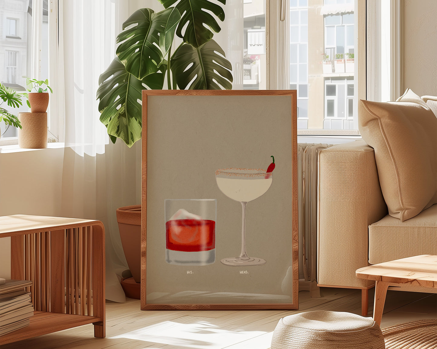 Negroni & Spicy Marg Print