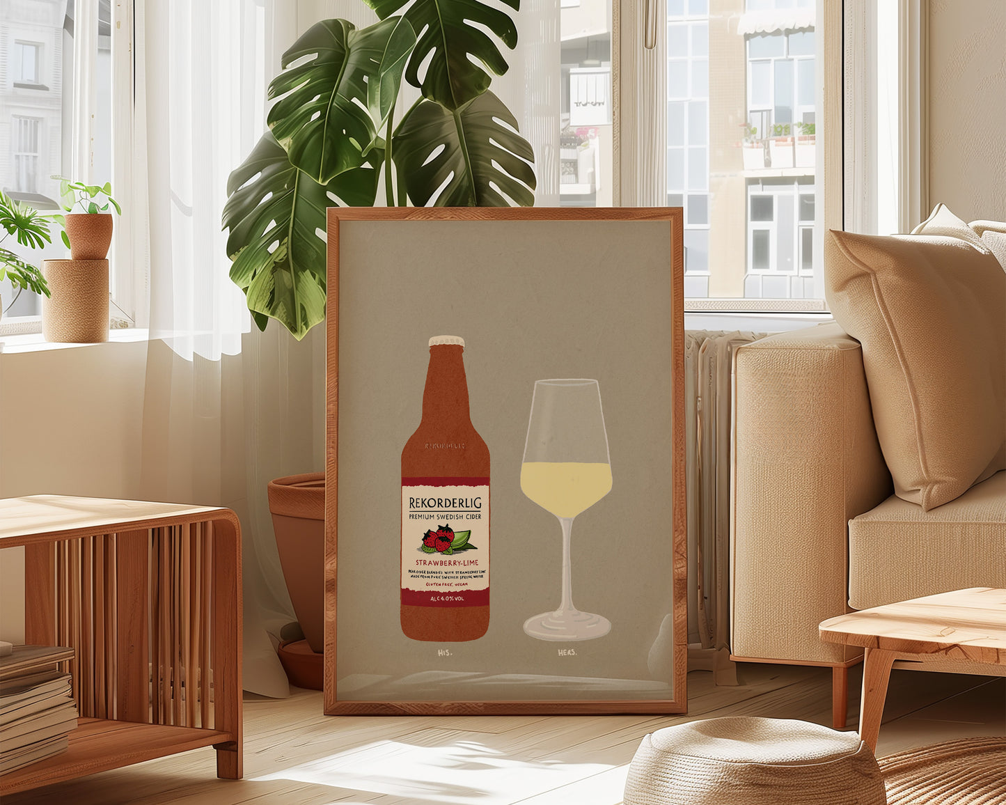 Rekorderlig Strawberry Lime & White Wine Print