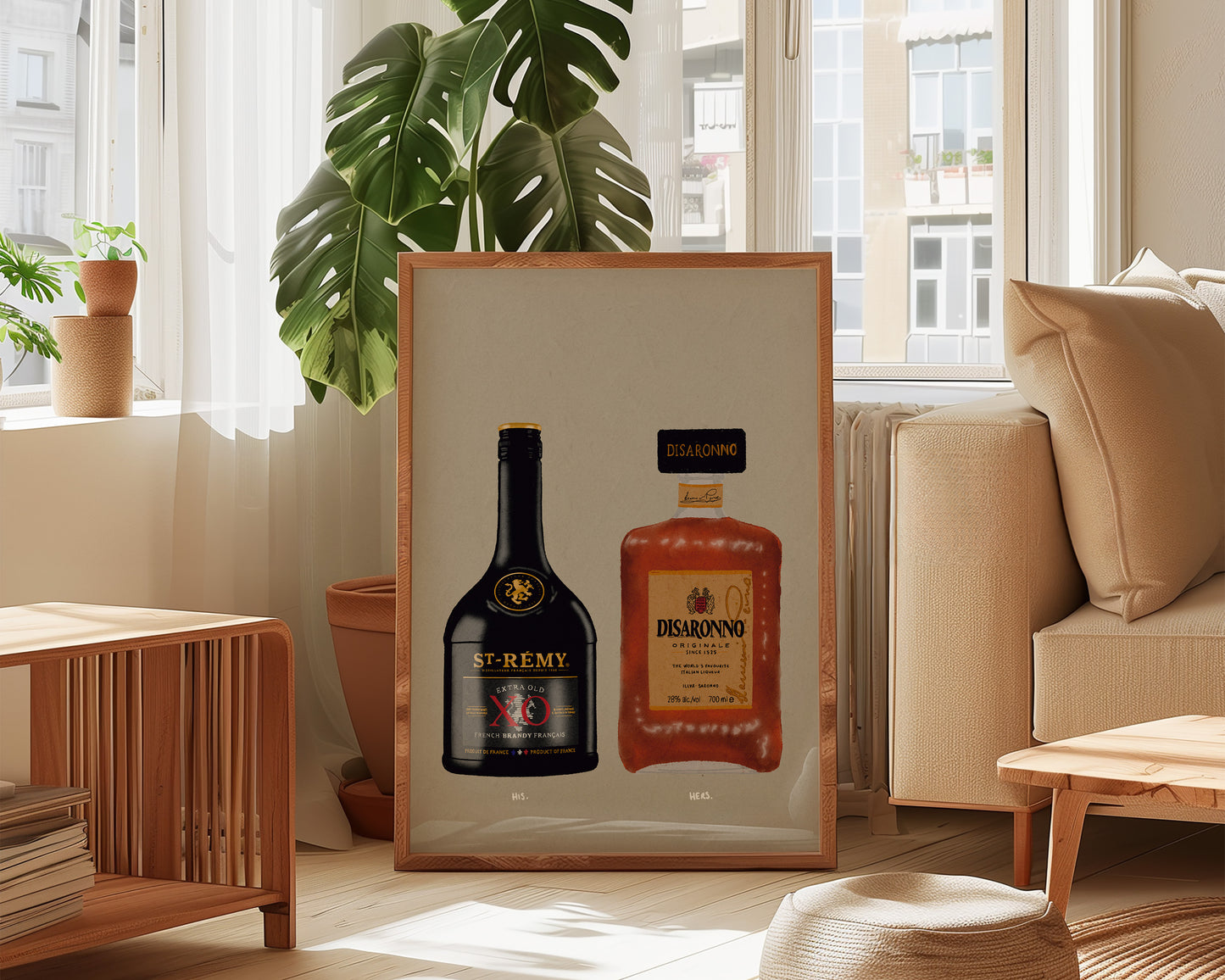 Remy XO & Disaronno Print