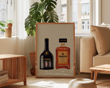 Remy XO & Disaronno Print