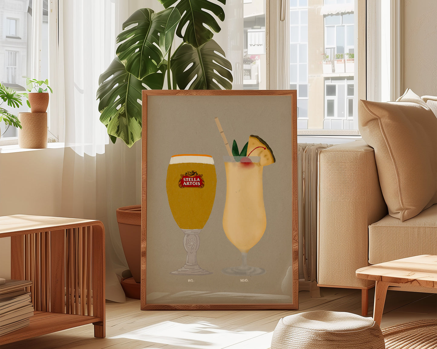 Stella & Pina Colada Print