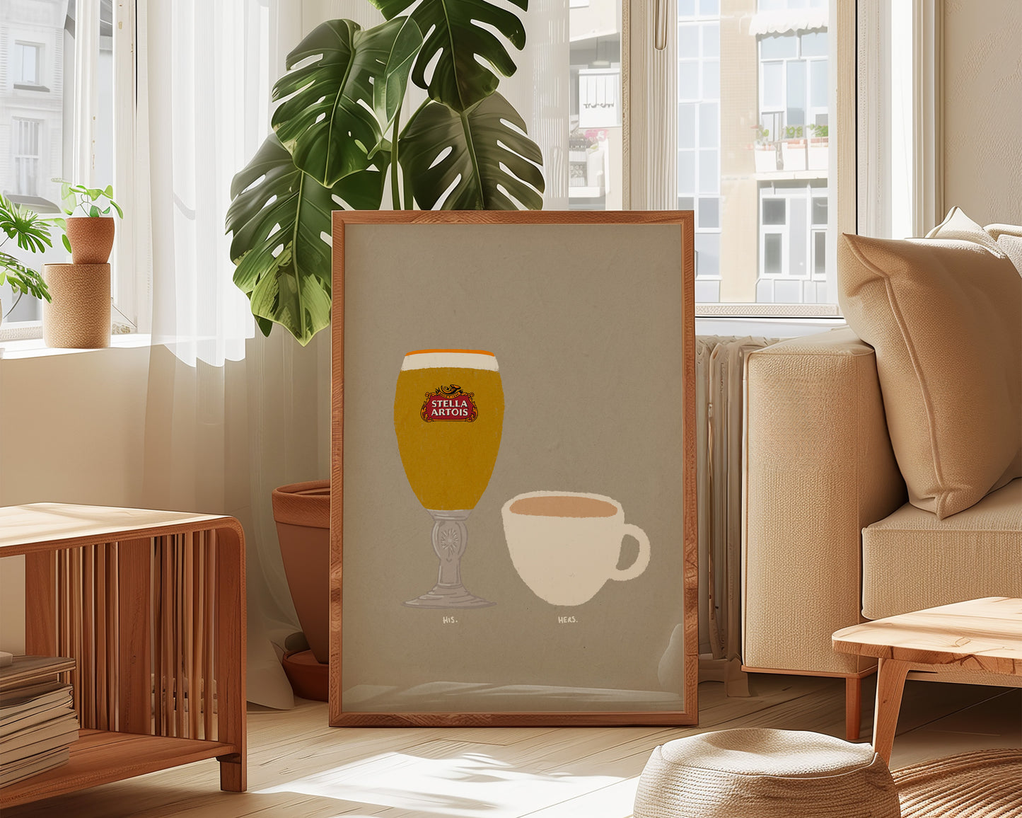 Stella & Cup of Tea Print