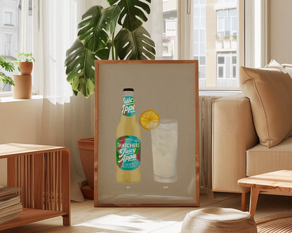 Thatchers Juicy Apple & Vodka Lemonade Print