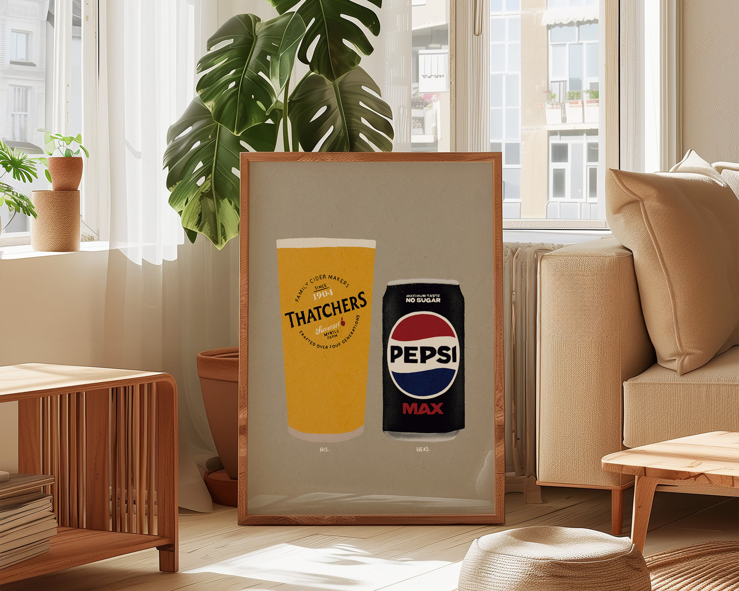 Thatchers & Pepsi Max Print