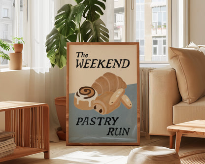 The Weekend Pastry Run Print