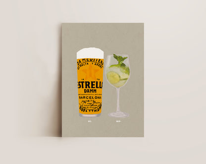 Estrella & Hugo Spritz Print
