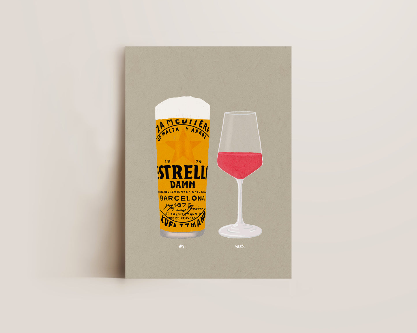 Estrella & Rose Print