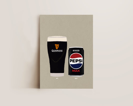Guinness & Pepsi Max Print